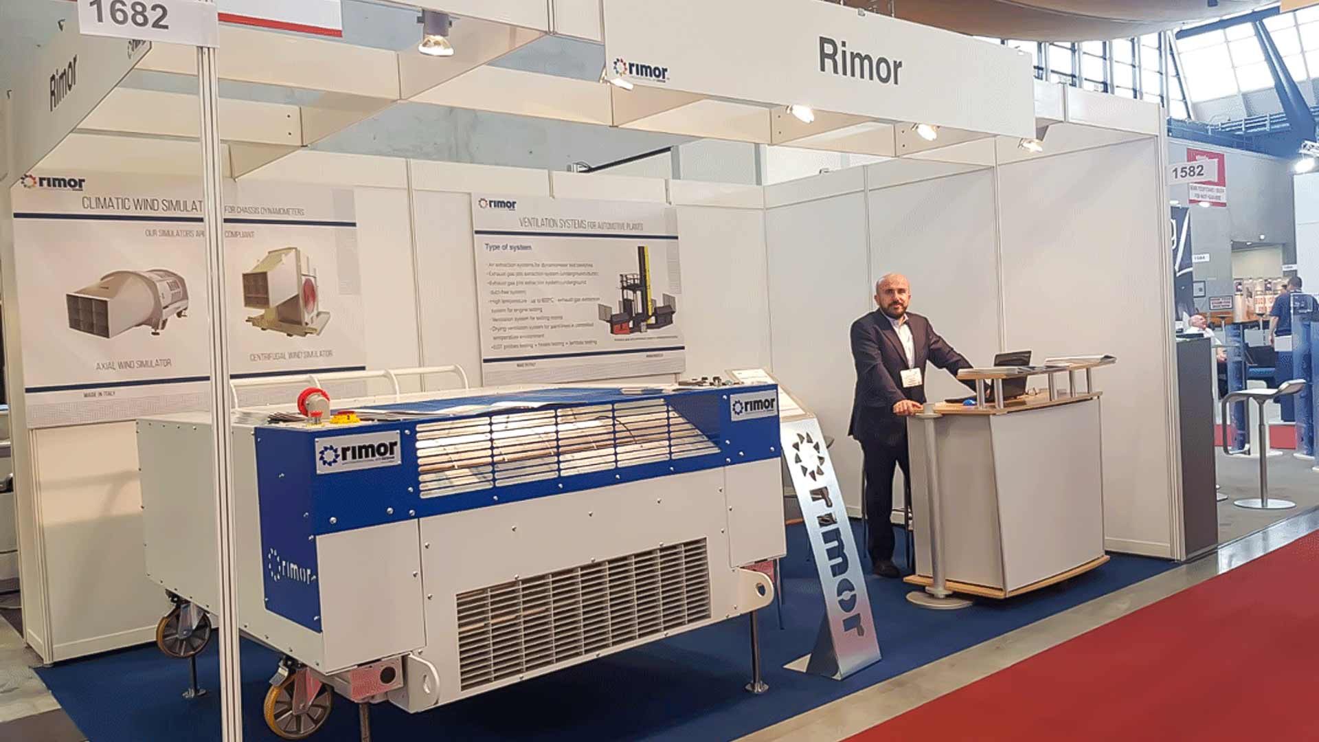 Rimor at the Automotive Testing Expo Europe 2019